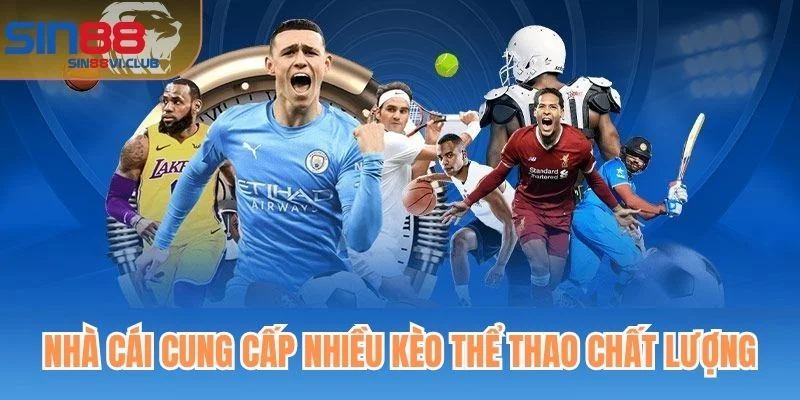 Nhà cái cung cấp nhiều kèo thể thao chất lượng